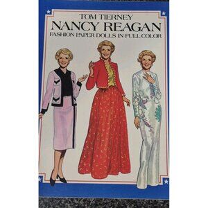 Vintage 1983 Nancy Reagan Fashion Paper Dolls - Dover Books Toys Presidents